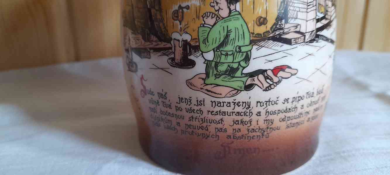 keramický korbel - foto 2