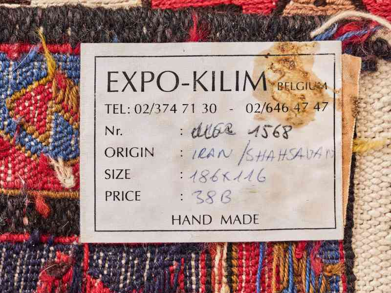Perský kelim Shahsavan 195 x 115 cm - foto 4