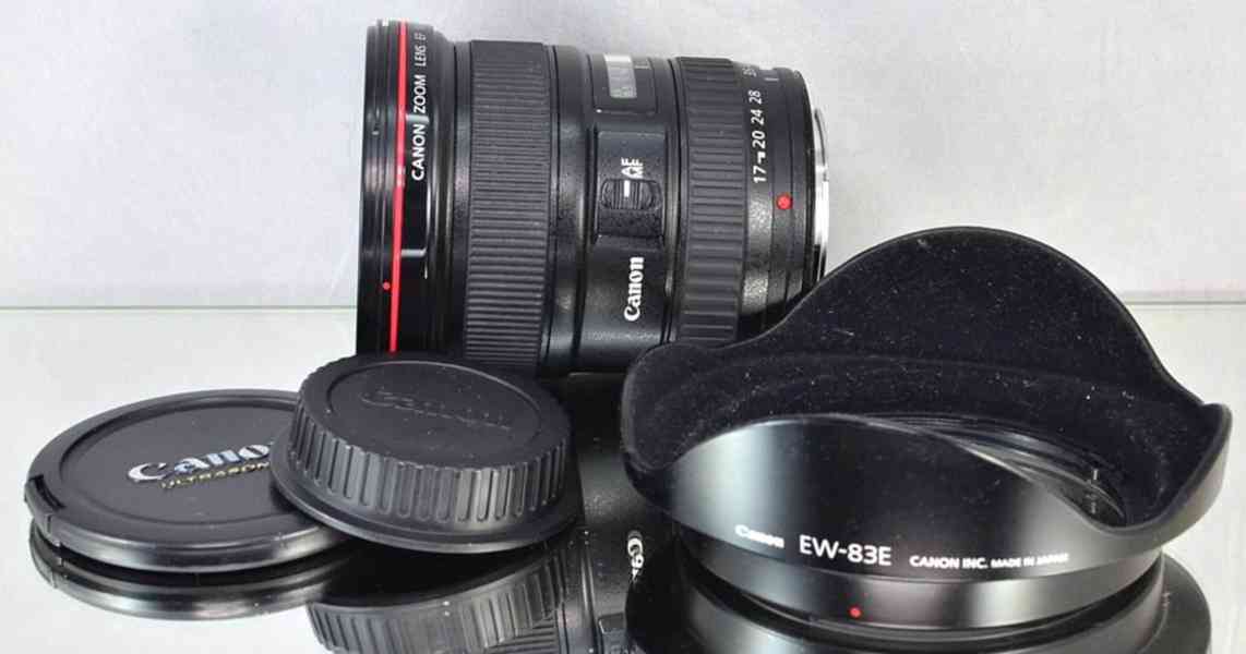 Canon EF 17-40mm f/4 L USM **širokoúhlý*řady L