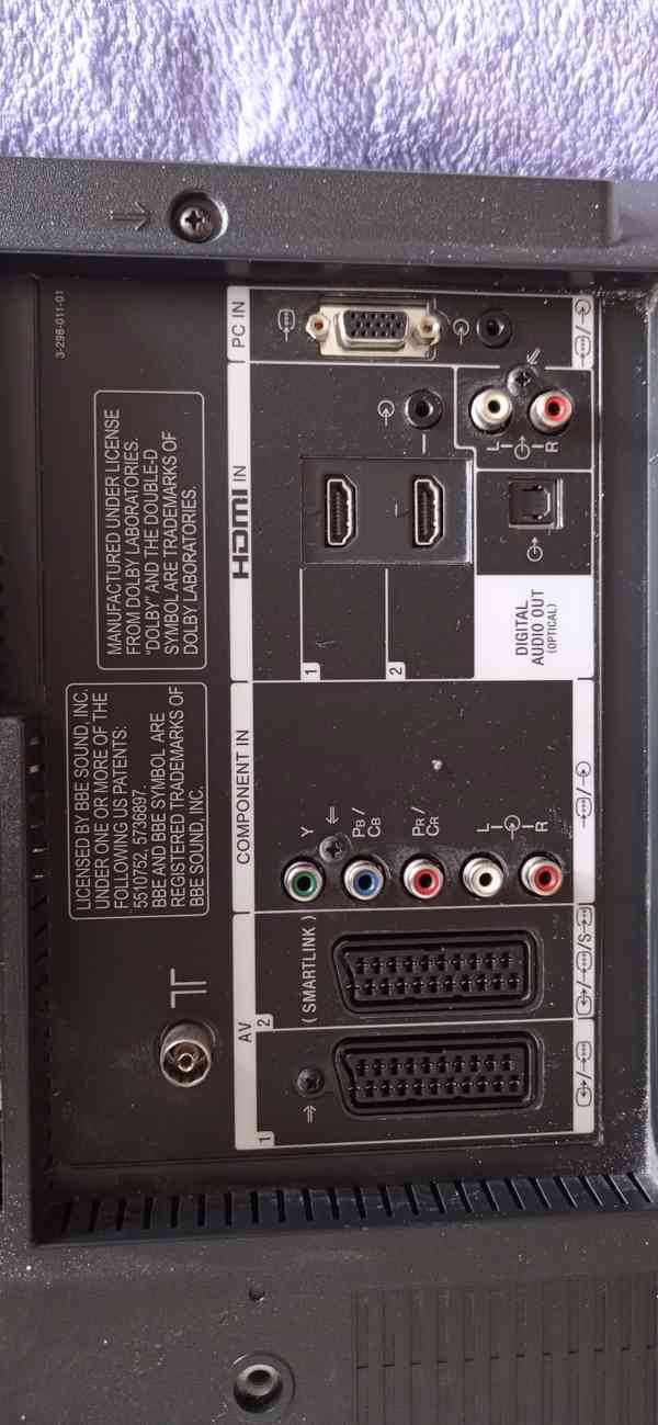 Sony Bravia KDL-32W4000 + držák na stěnu - foto 2