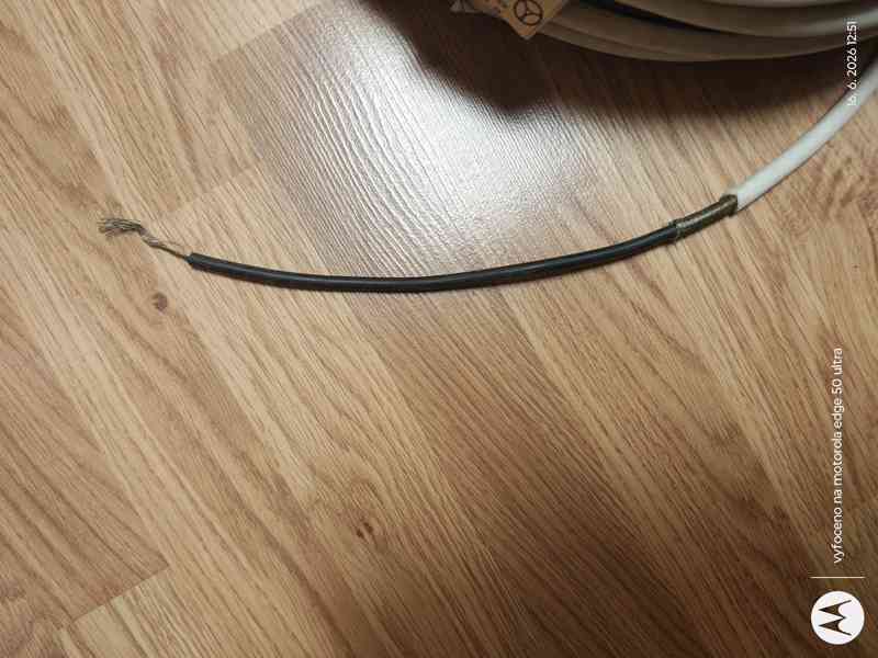 Vysokonapěťový (do 4 kV) kabel - foto 3