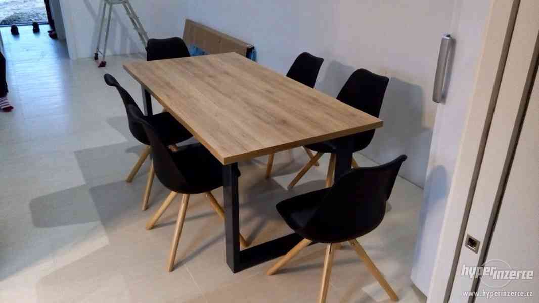 Moderní jídelní stůl - nový - foto 5