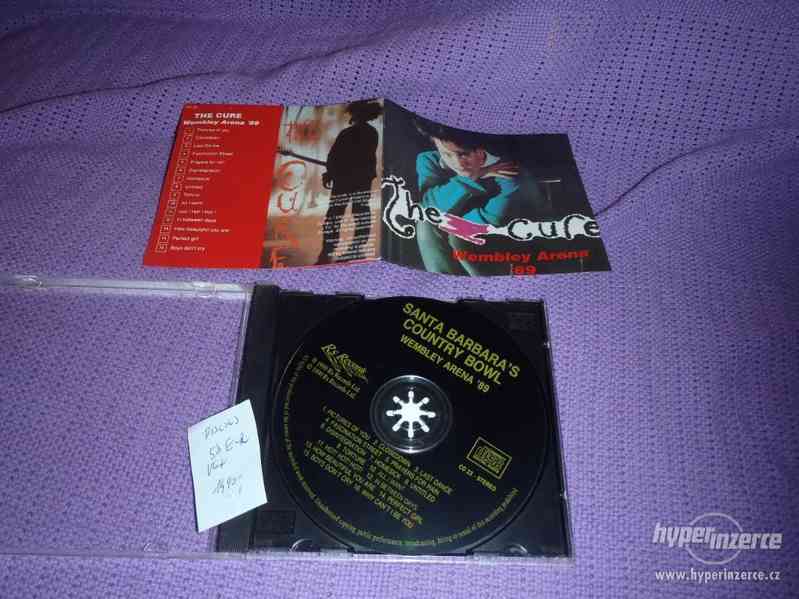 CD The Cure Wembley Arena '89 RARITA ruším sbírku - foto 1