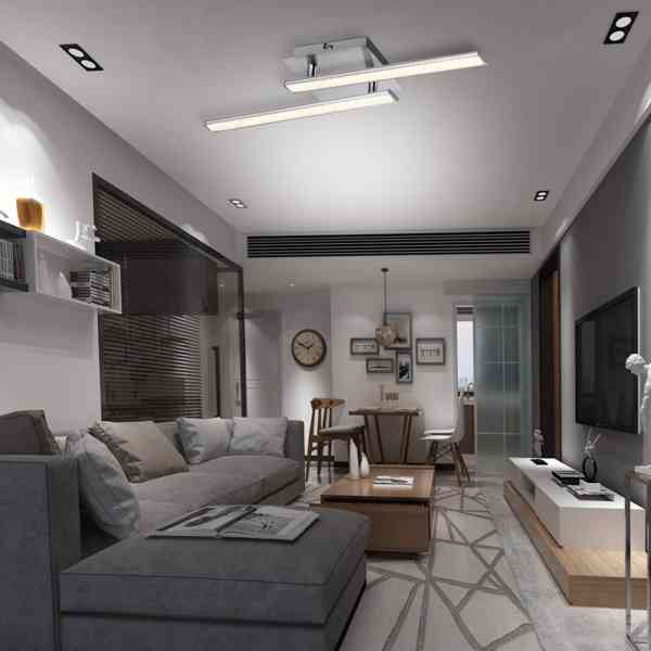Designové stropní LED osvětlení Pinner | 46 x 7 x 4,5 cm - foto 3