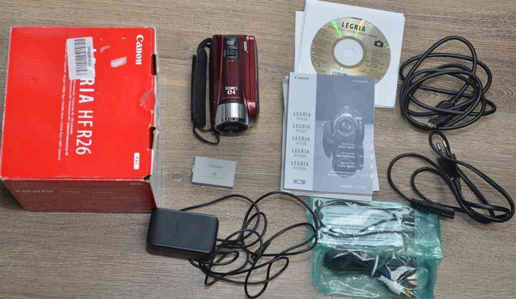 Videokamera: Canon LEGRIA HF R26 Full HDV 1080* - foto 3