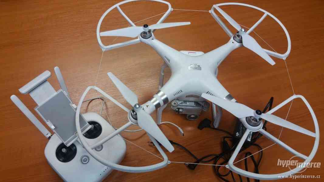 Dron DJI Phantom Advanced upgradovaný na Professional - foto 1