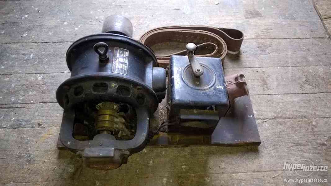 Starožitný motor SIEMENS a CO - foto 2