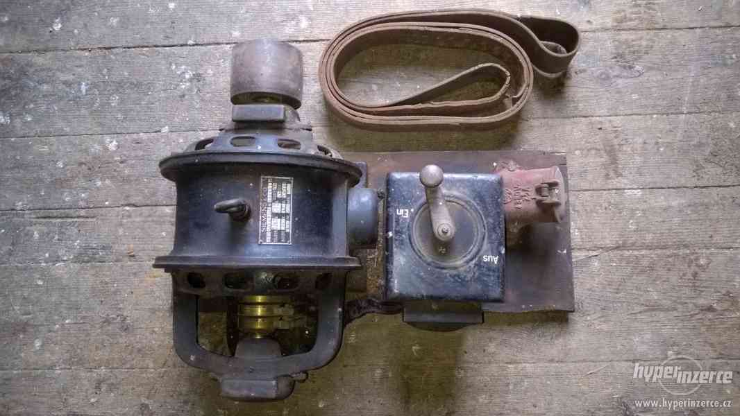 Starožitný motor SIEMENS a CO - foto 3