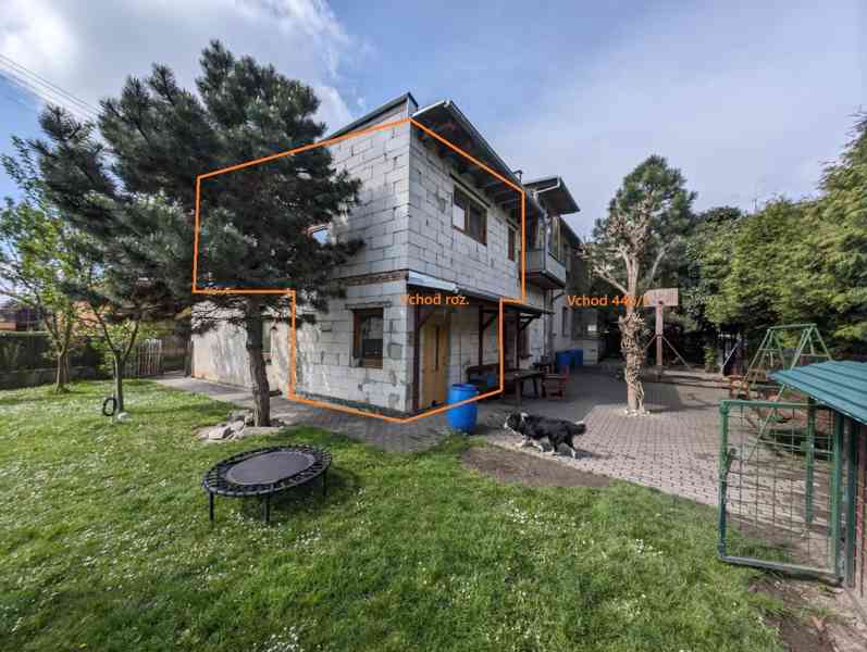 Prodej 1/2 RD se samostatnou BJ 3+1 s garáží, sklepem a 2+kk - foto 5