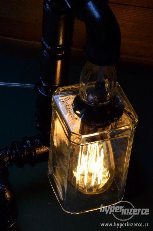 Stolní industriální lampa - foto 8