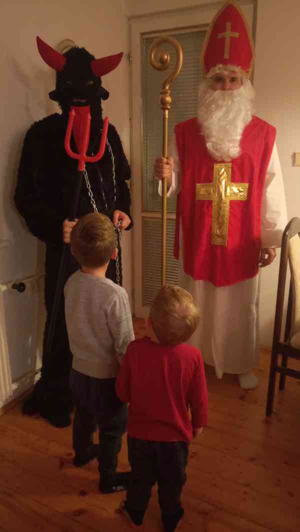 Mikulášská návštěva 2025 (Mikuláš, čert a anděl) - Praha  - foto 2