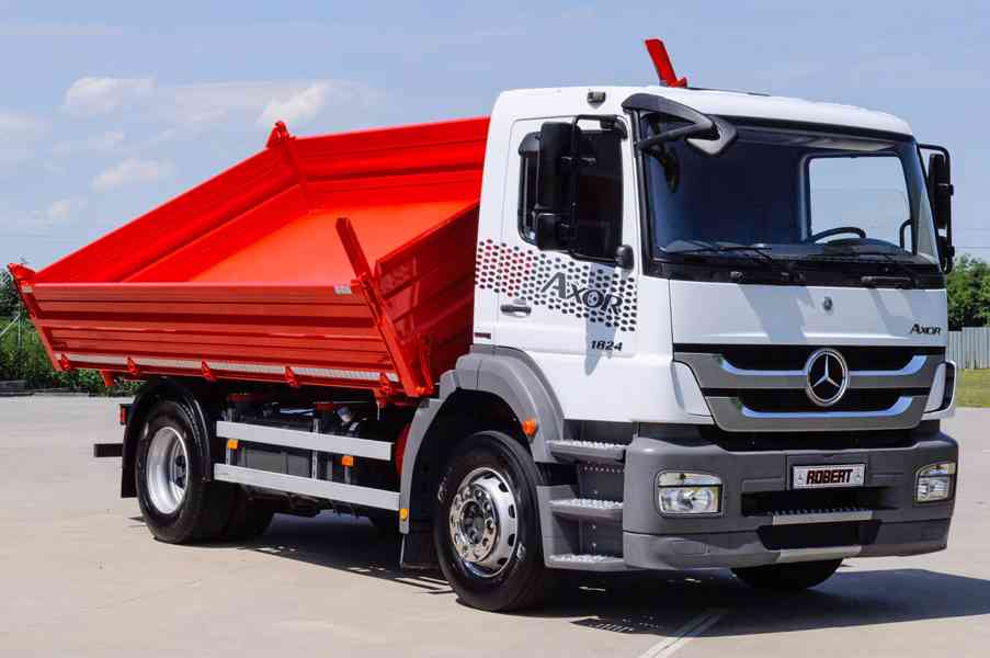 MERCEDES BENZ AXOR 1824 TŘÍSTRANNÝ SKLÁPĚČ - VYKLÁPĚČ EURO5 - foto 97