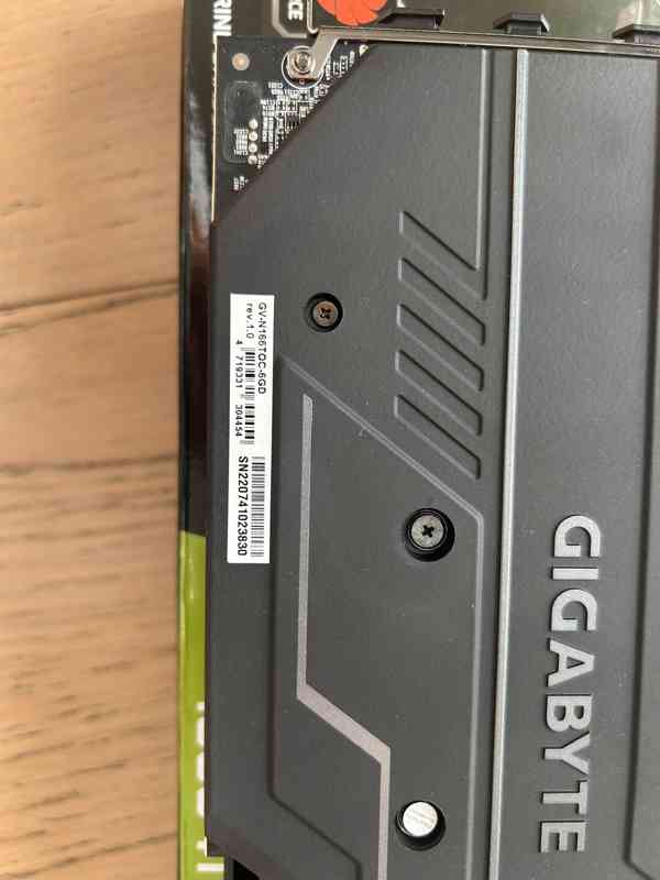 Gigabyte GTX 1660Ti OC 6GB GDDR - jako nová - foto 6