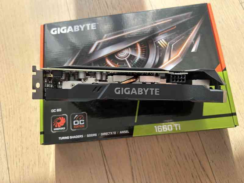 Gigabyte GTX 1660Ti OC 6GB GDDR - jako nová - foto 4