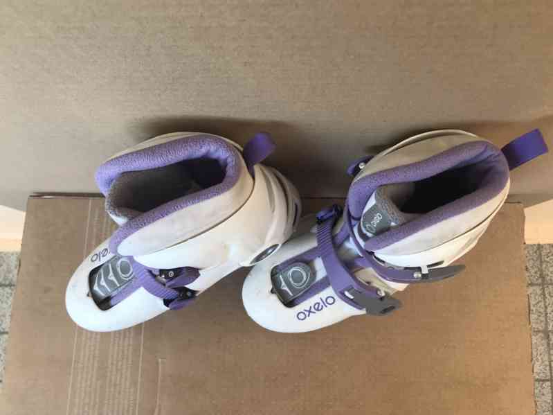 Dětské brusle Oxelo vel. EU 32 - 34  - foto 8