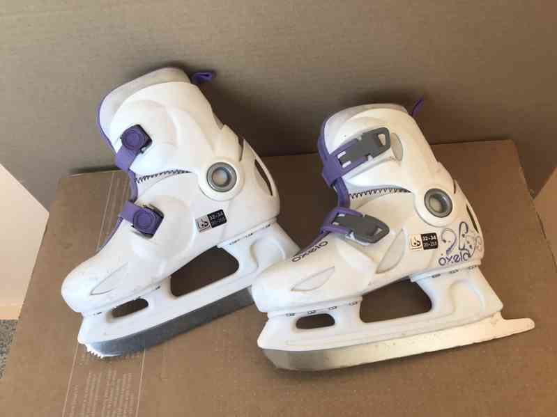 Dětské brusle Oxelo vel. EU 32 - 34  - foto 3