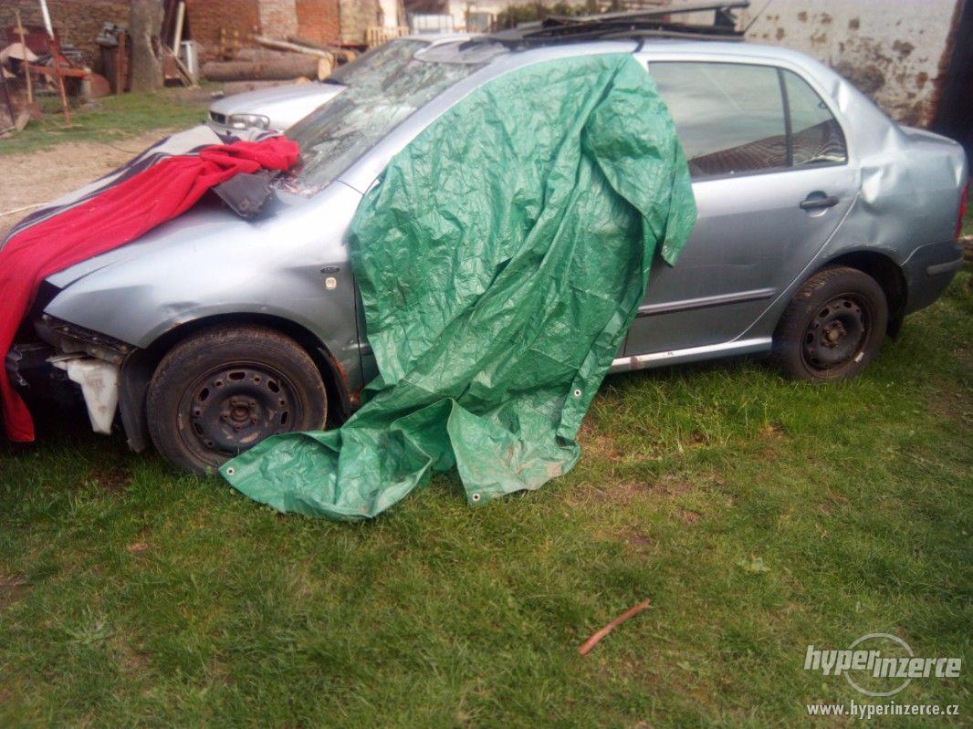 Škoda Fabia 70000Km na náhradní díly - foto 1