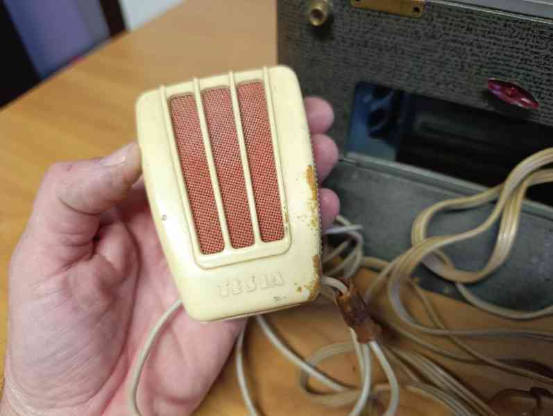 Kotoučový magnetofon TESLA SONET DUO  s obalem. - foto 11