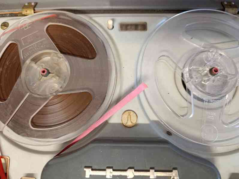 Kotoučový magnetofon TESLA SONET DUO  s obalem. - foto 17