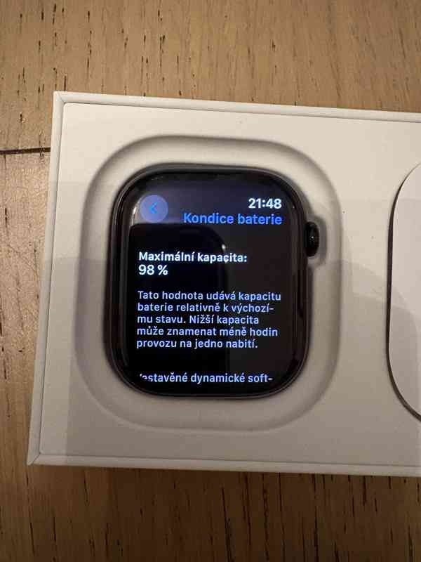 Zánovní Apple Watch 10 Black 46mm - kompletní balení - foto 4