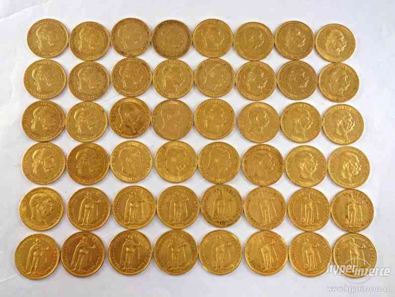 48 ks zlatých 10 korun Rakousko-uhersko - foto 1