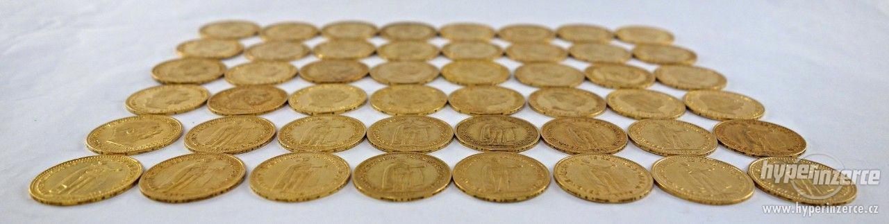48 ks zlatých 10 korun Rakousko-uhersko - foto 2