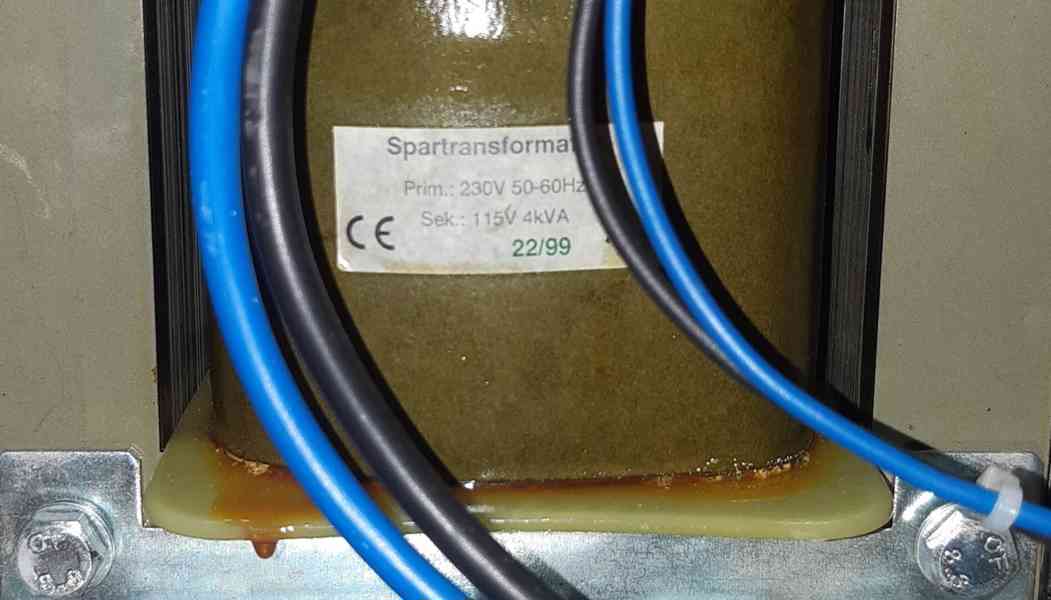 Rozvaděč 230V/115V(4kVA) - foto 3