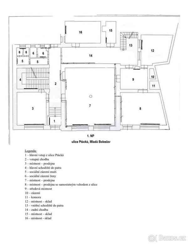 Prodej budovy 887m2, parkování, Ptácká, Mladá Boleslav - foto 18
