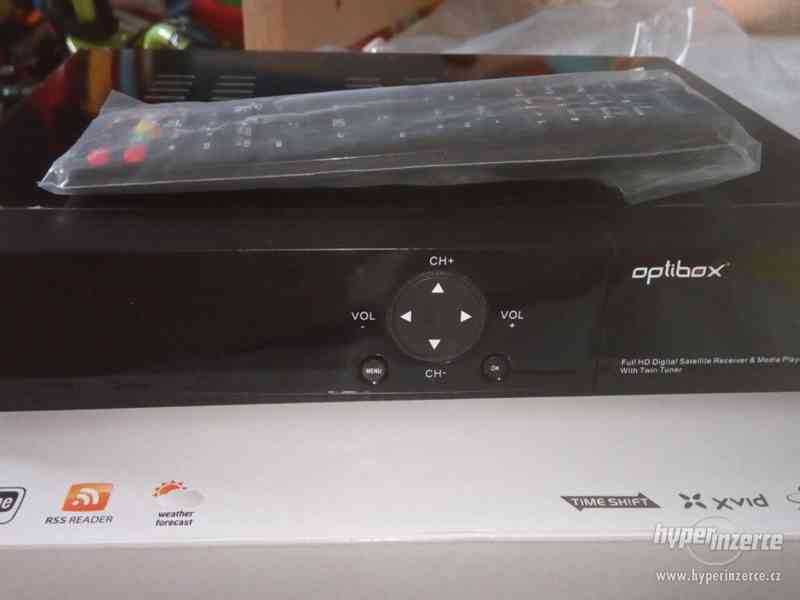 Satelitní přijímač Optibox Spider HD Twin tuner - foto 3