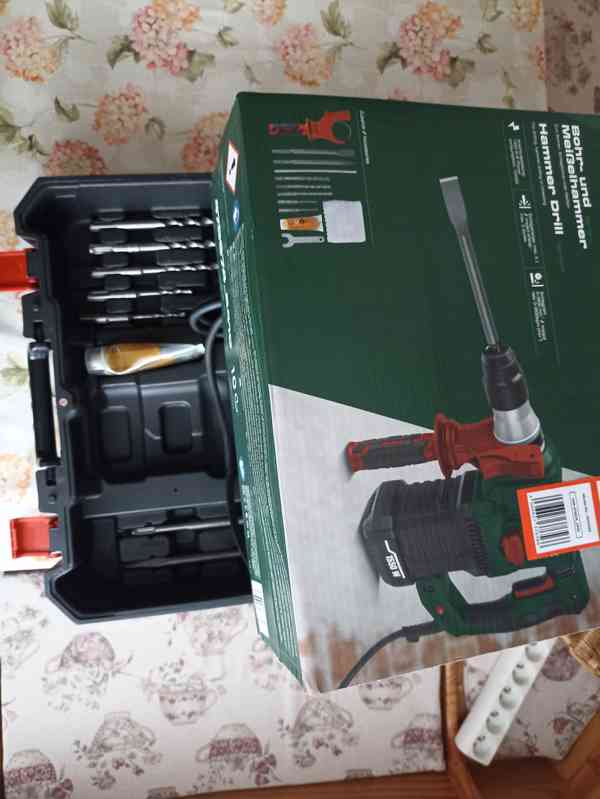 Vrtací a sekací kladivo nerozbalené záruka 3 roky doklad - foto 2