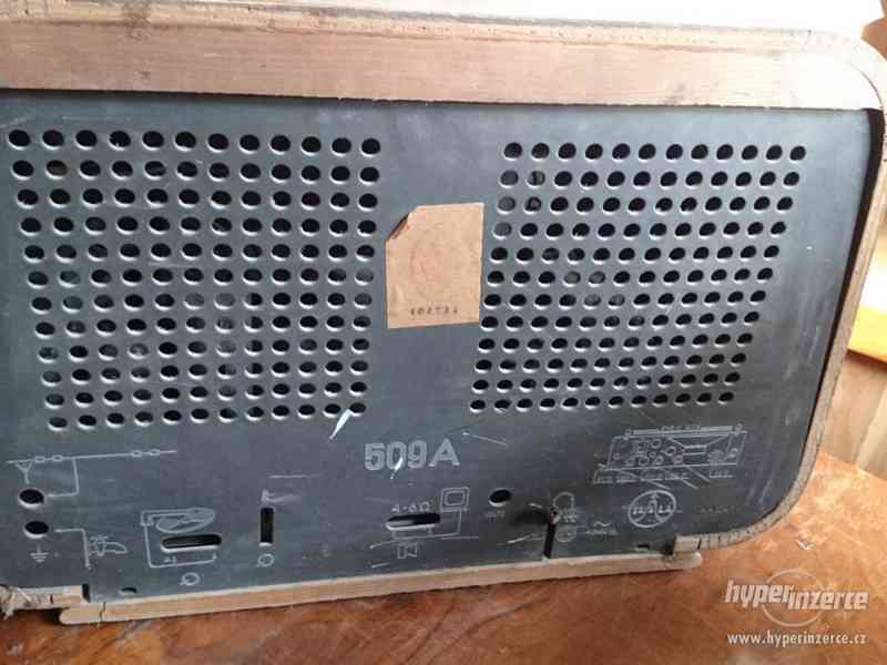 Prodám rádio Tesla 509A - foto 2
