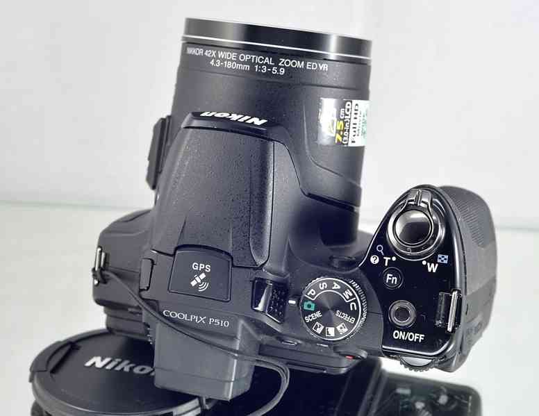 Nikon CoolPix P510 *42x Op.ZOOM*Full HDV*GPS*BAG* - foto 7