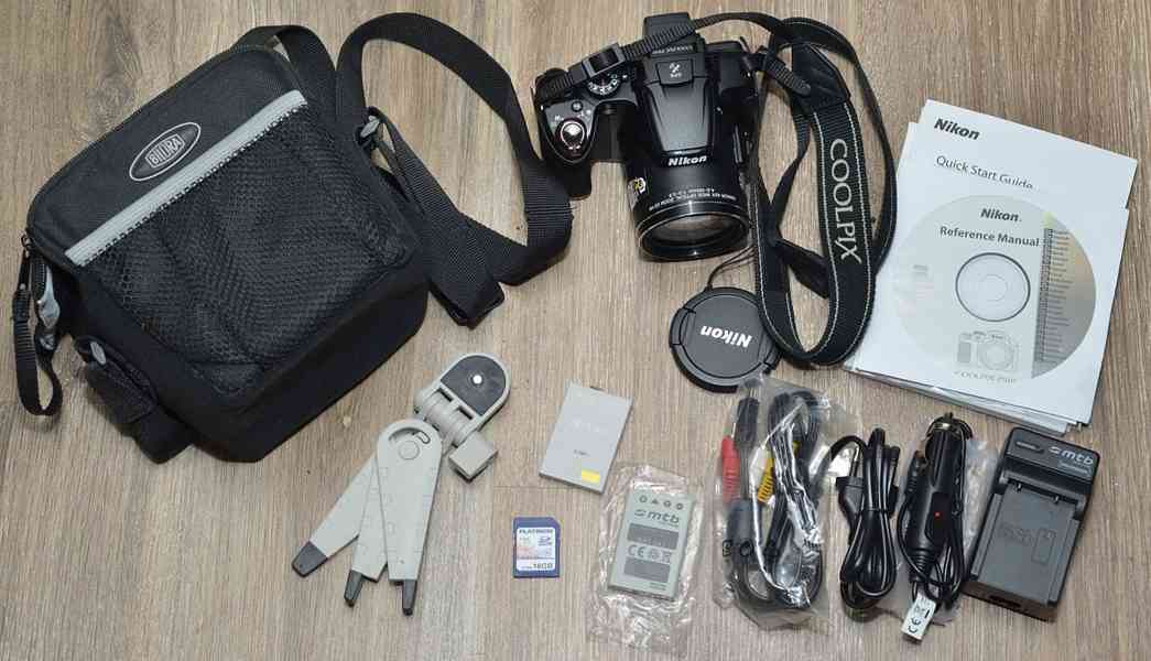 Nikon CoolPix P510 *42x Op.ZOOM*Full HDV*GPS*BAG* - foto 3