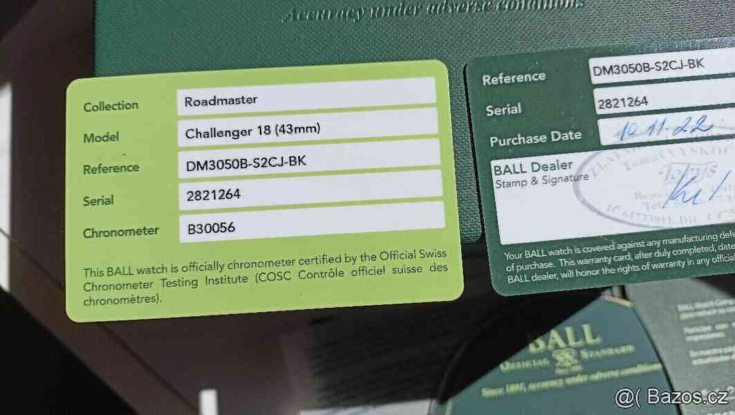 Ball-Roadmaster Challenger 18-DM3050B-COSC.LIMITKA/.V ČR 1ks - foto 5