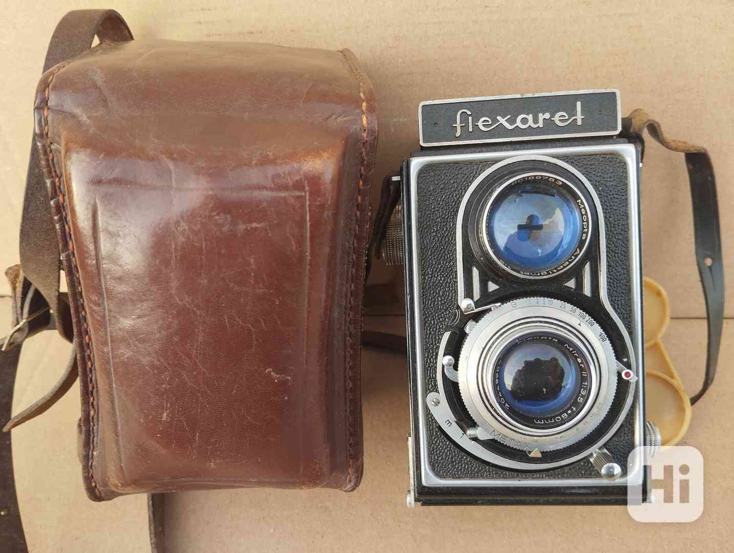 Starý fotoaparat Flexaret + kožené pouzdro. Zaslání jen 65 - foto 1