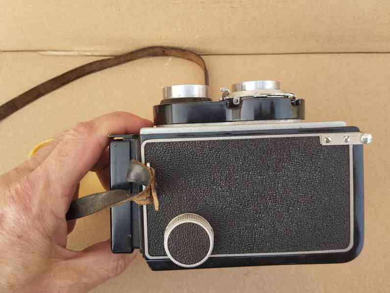 Starý fotoaparat Flexaret + kožené pouzdro. Zaslání jen 65 - foto 11