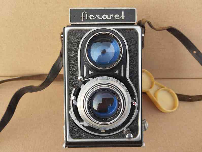 Starý fotoaparat Flexaret + kožené pouzdro. Zaslání jen 65 - foto 7