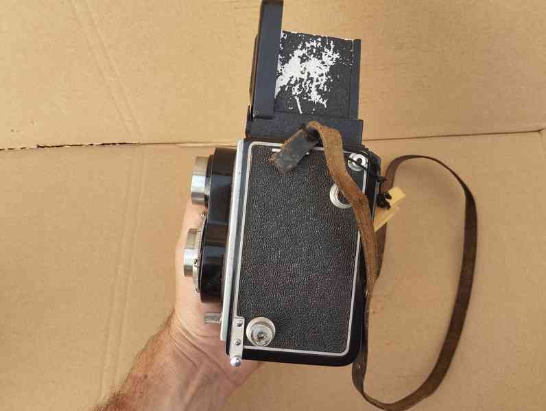 Starý fotoaparat Flexaret + kožené pouzdro. Zaslání jen 65 - foto 19