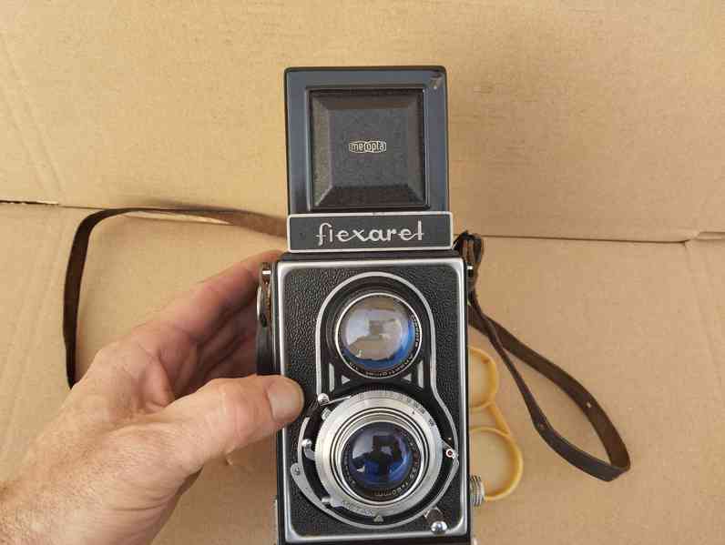 Starý fotoaparat Flexaret + kožené pouzdro. Zaslání jen 65 - foto 16