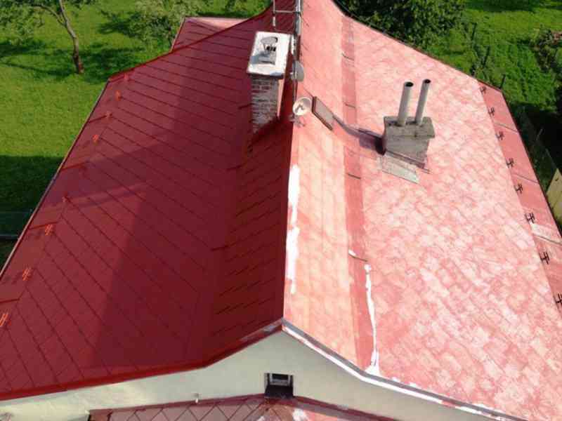 Nátěr střešních krytin ,cisteni střech , impregnace  - foto 17