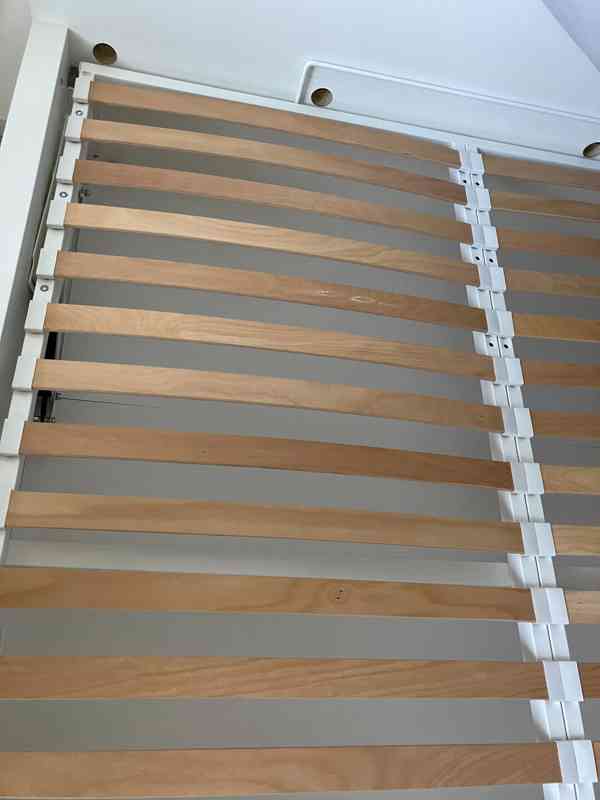 Postel MALM 180X200 s rošty a úložným prostorem - foto 3