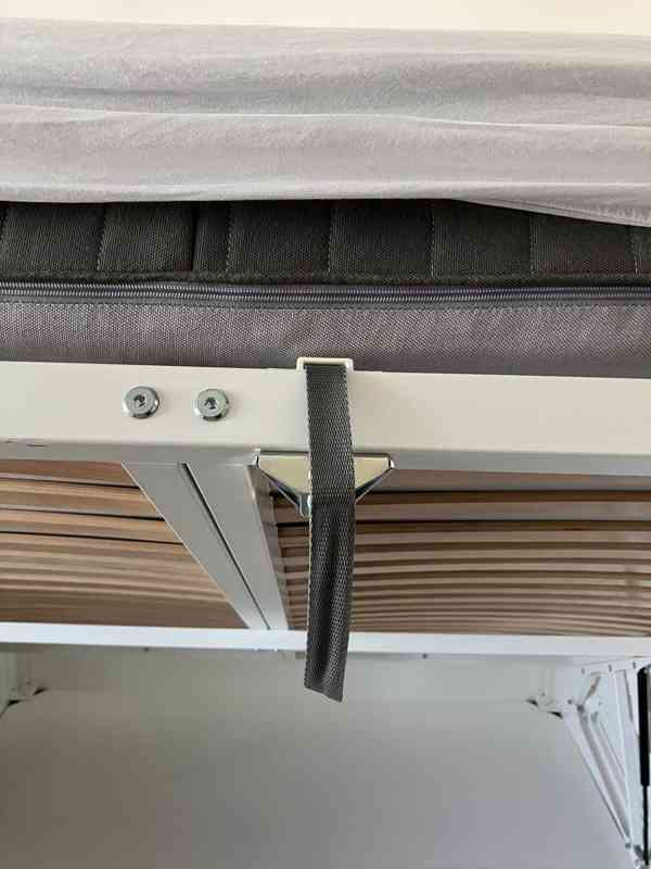 Postel MALM 180X200 s rošty a úložným prostorem - foto 5
