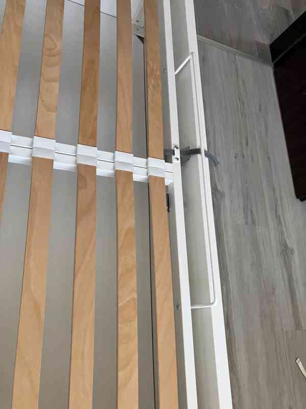 Postel MALM 180X200 s rošty a úložným prostorem - foto 4