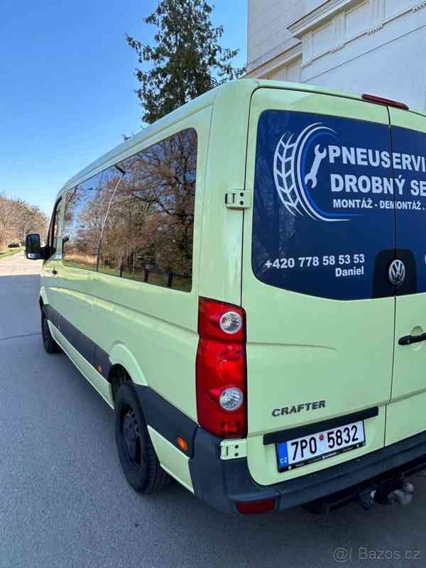 Volkswagen Crafter 2,5   TDI, 9 míst, r.v. 2007 - foto 9