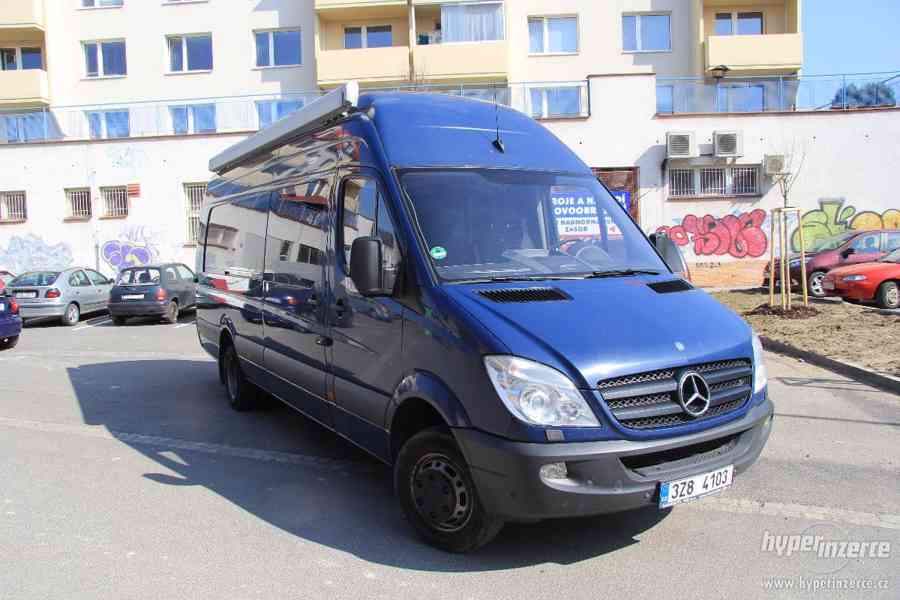Mercedes318(518), maxi verze- vestavba, do 3.500 kg, rv 2009 - foto 2