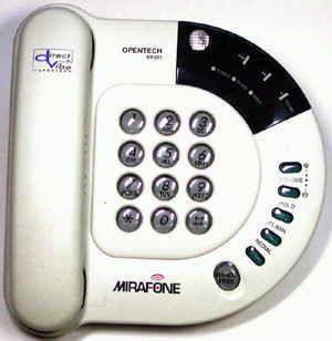 Prodám zánovní telefonní přístroj Mirafone OP201 - foto 1