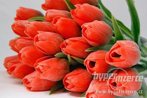 Umělé tulipány - několik barev - foto 3