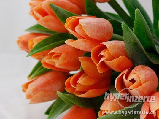 Umělé tulipány - několik barev - foto 9