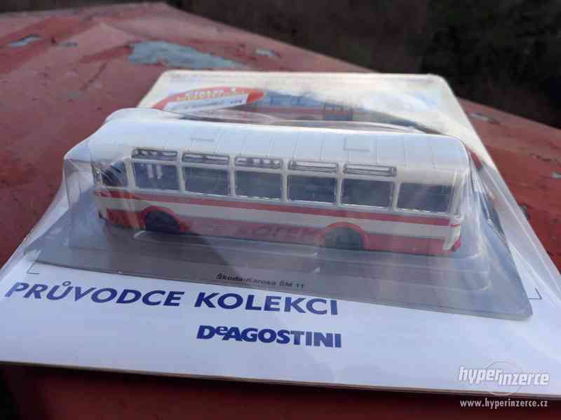 autobus deagostini model zabalený karosa šm 11 - foto 2