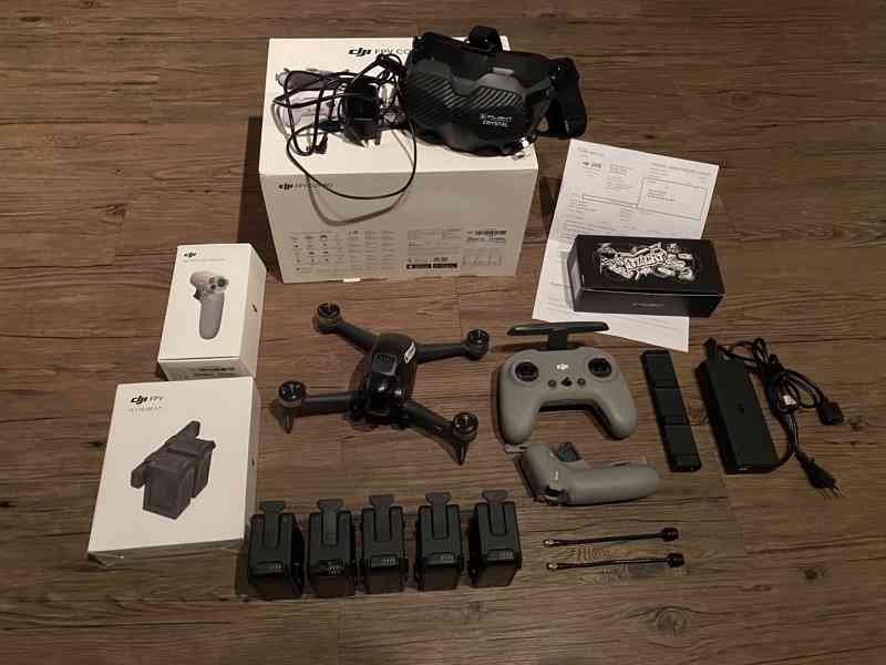 DJI FPV+Fly more combo+motion controller+iflight - foto 2